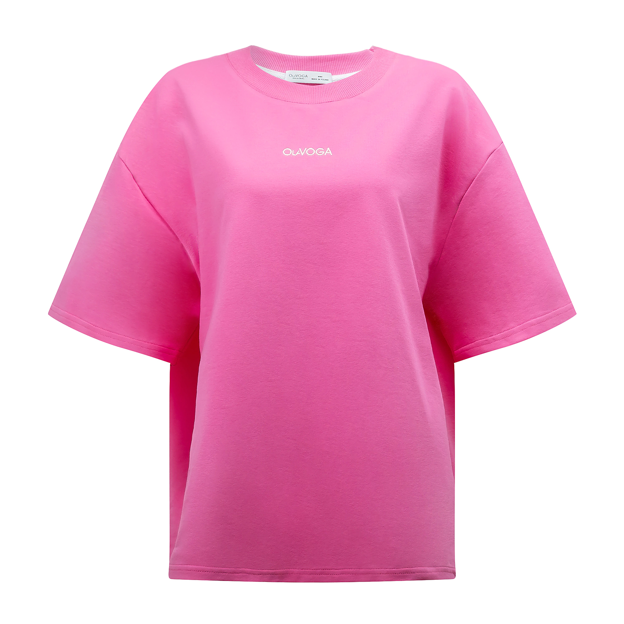 OLAVOGA SOREYA women's oversize T-shirt - Fuchsia