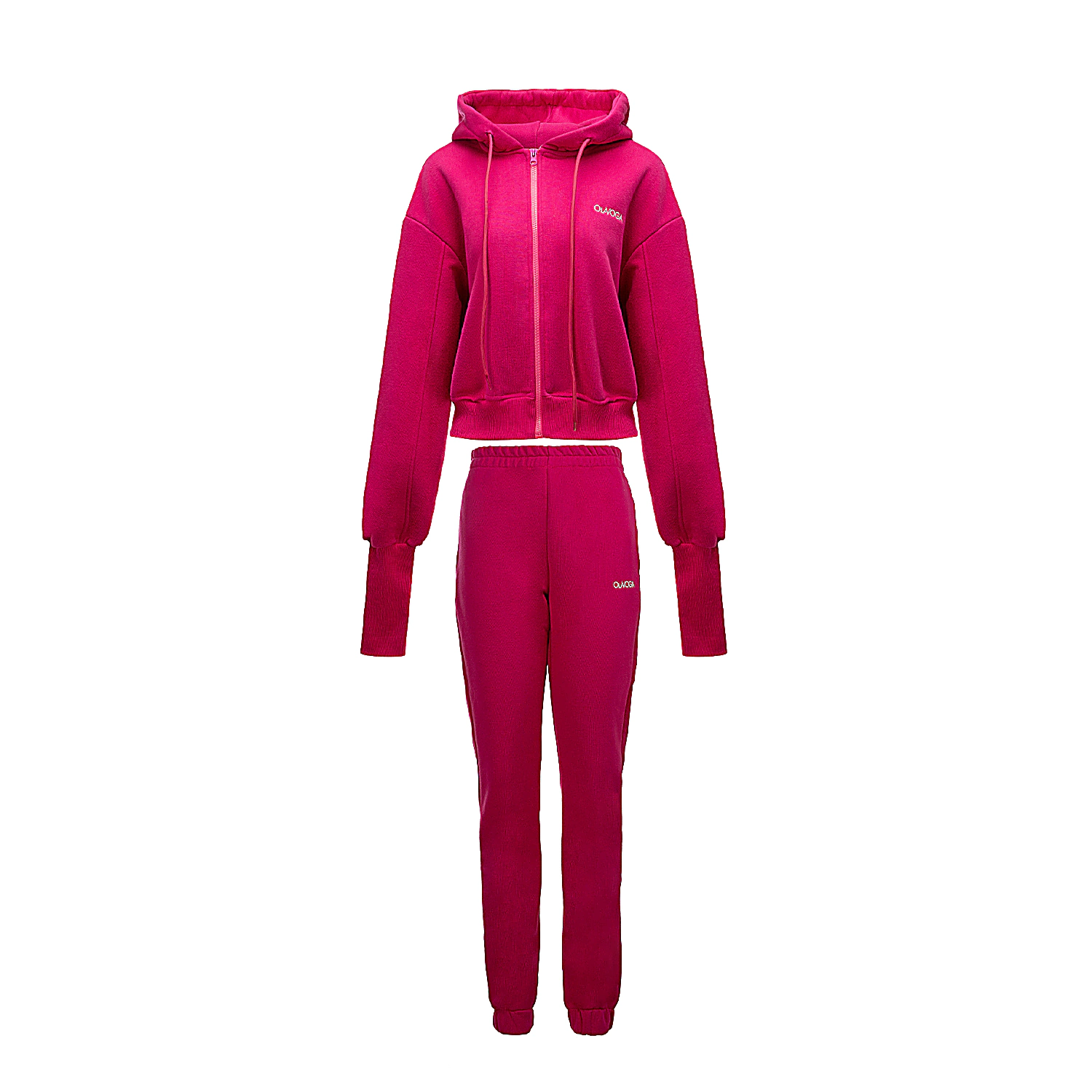 Damen-Kapuzenset OLAVOGA ELISTA - Fuchsia