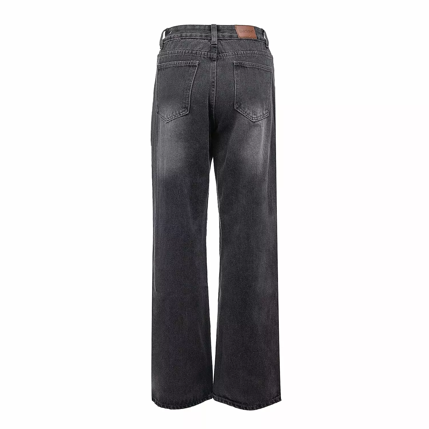 OLAVOGA DAKEN women's denim trousers - Dark grey
