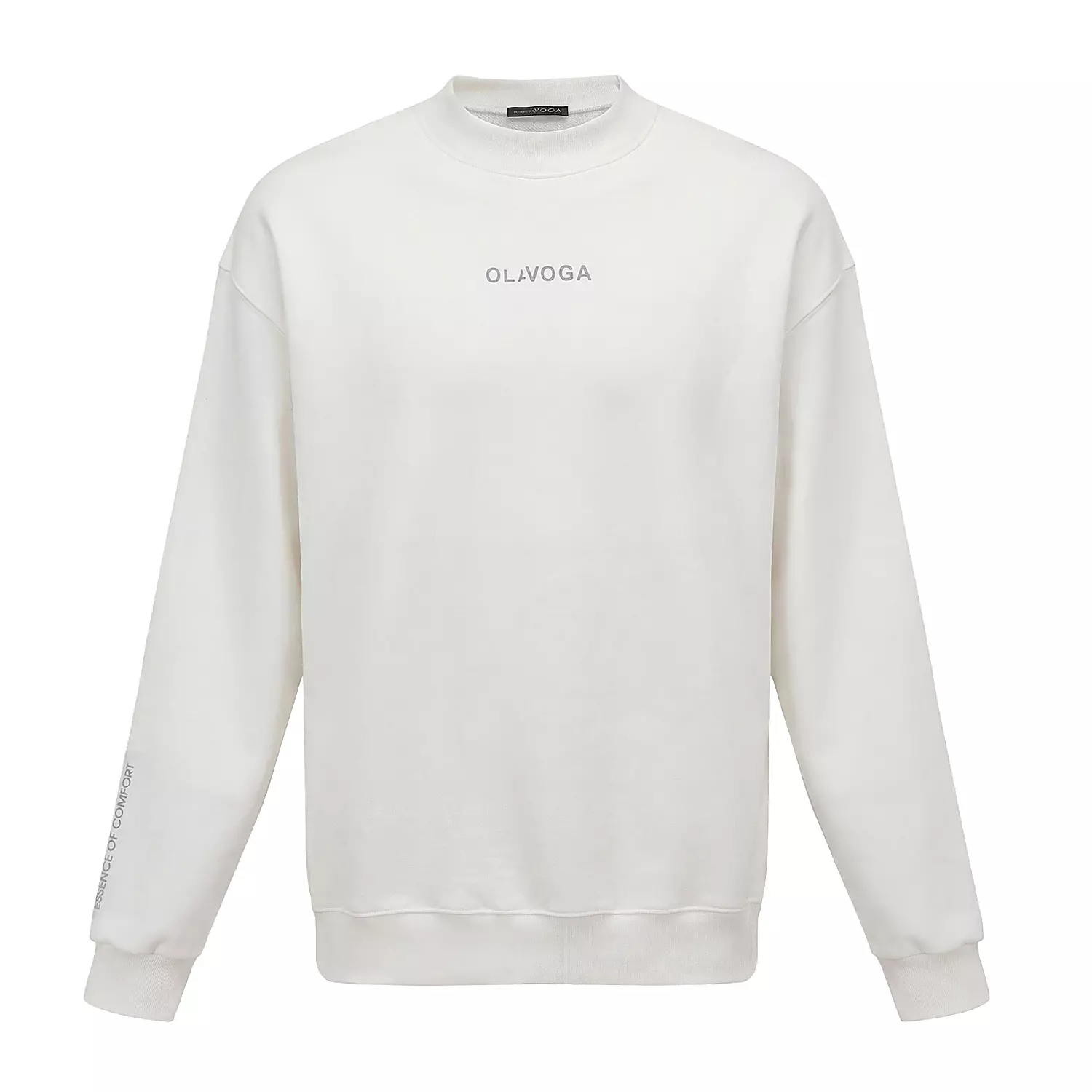 OLAVOGA Männer FLASH Kragen Sweatshirt - Ecru