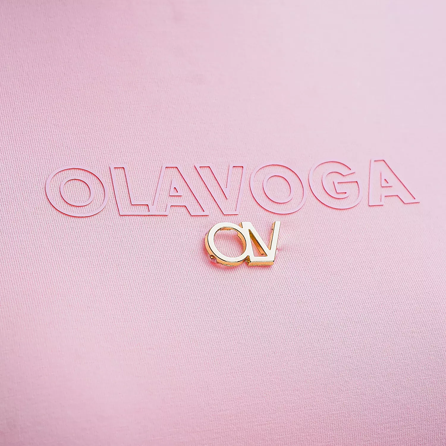 OLAVOGA SIENA Damen-T-Shirt - Puderrosa
