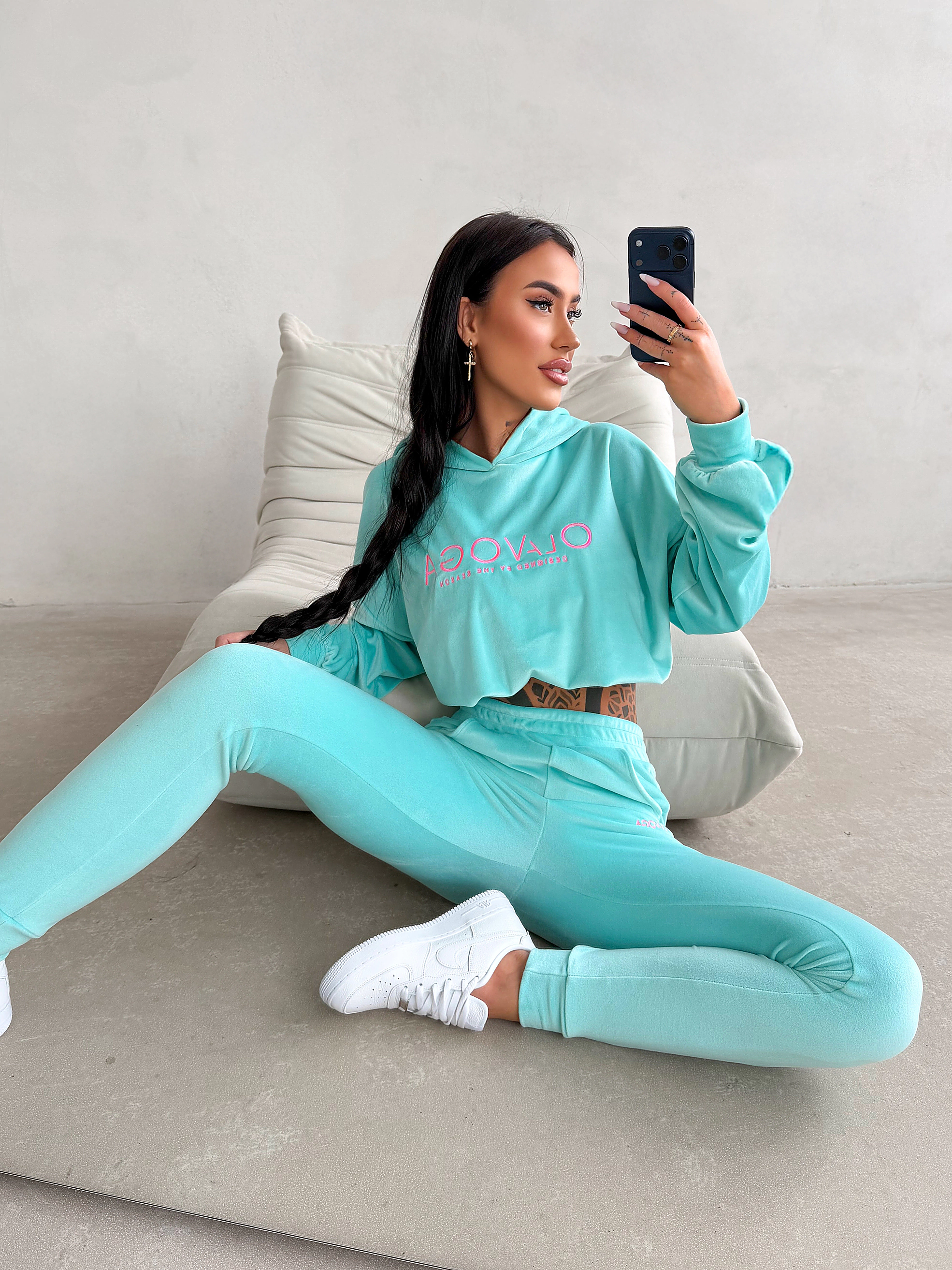 OLAVOGA NEROLI Damen-Trainingsanzug-Set - Mint