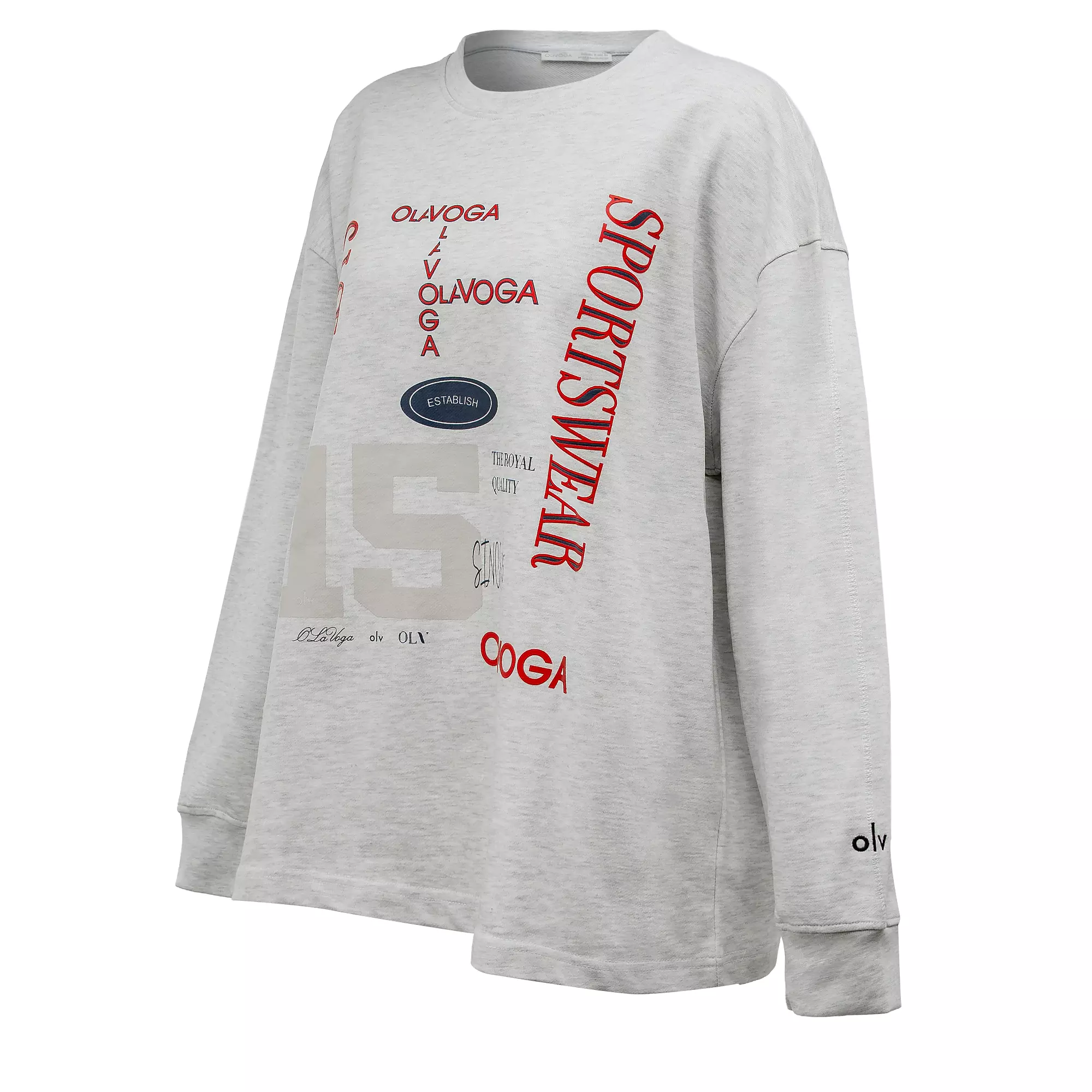 OLAVOGA APARE women's sweatshirt - Grey