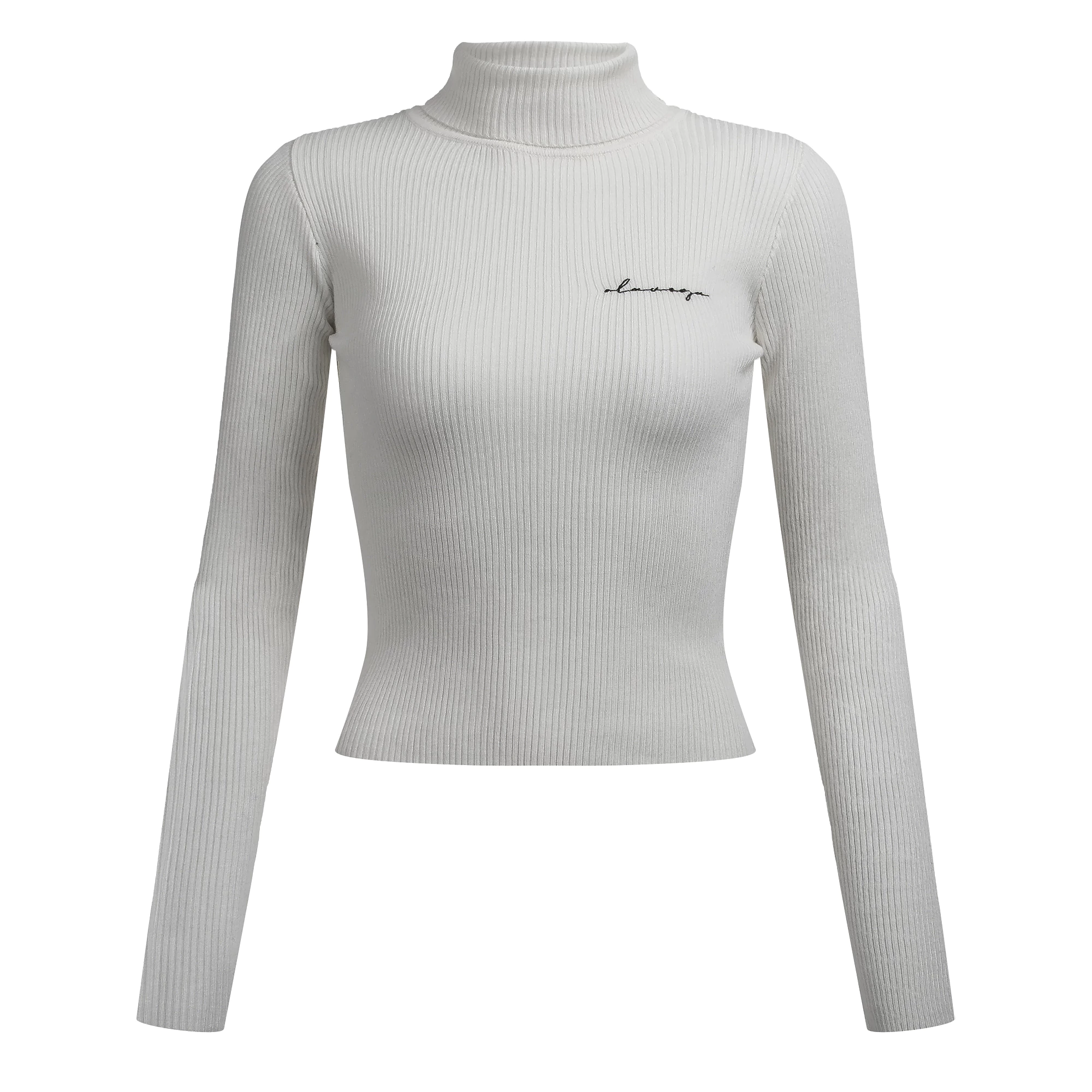 OLAVOGA BLEMENDO turtleneck top – Ecru