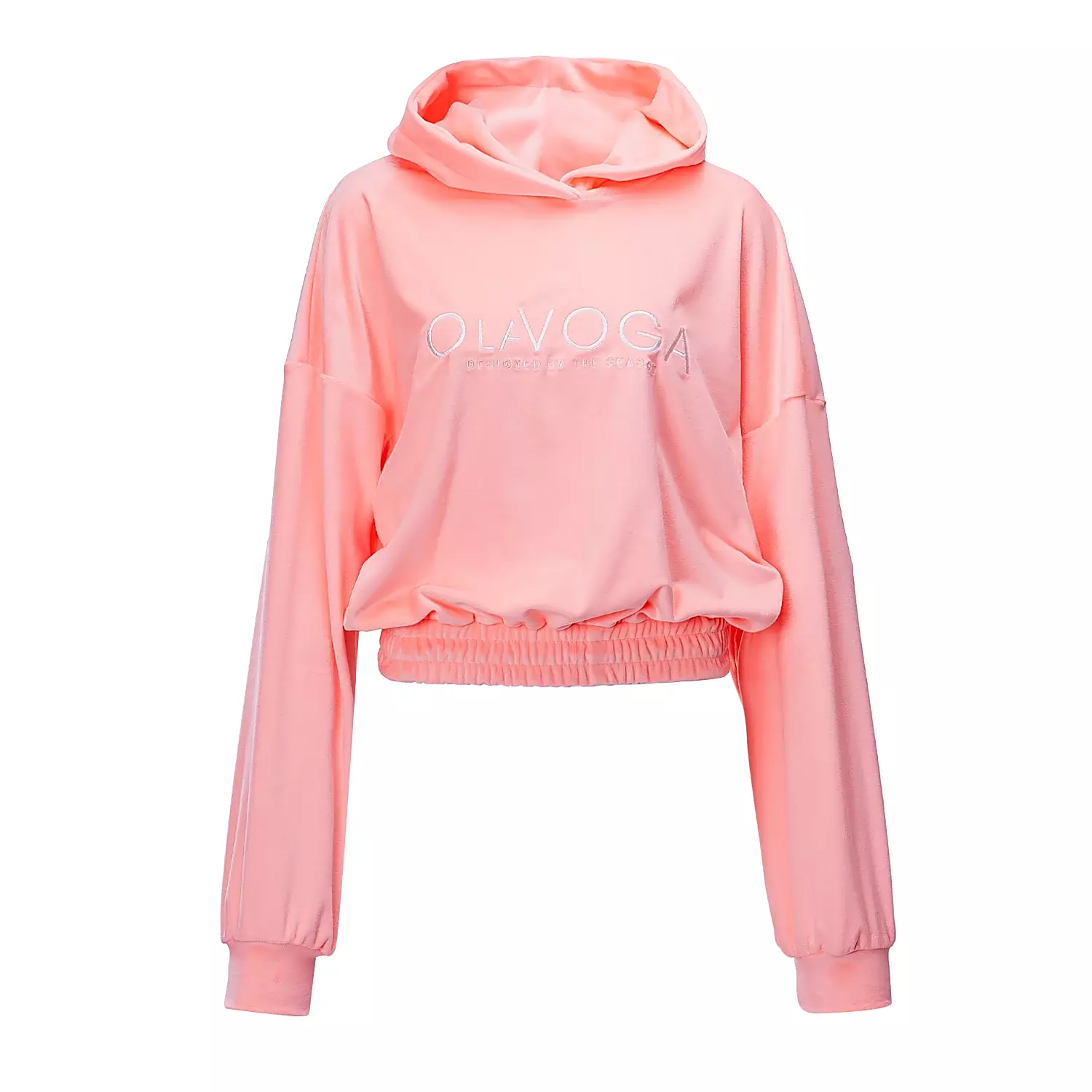 Dámská velurová souprava OLAVOGA HANDIES - Coral