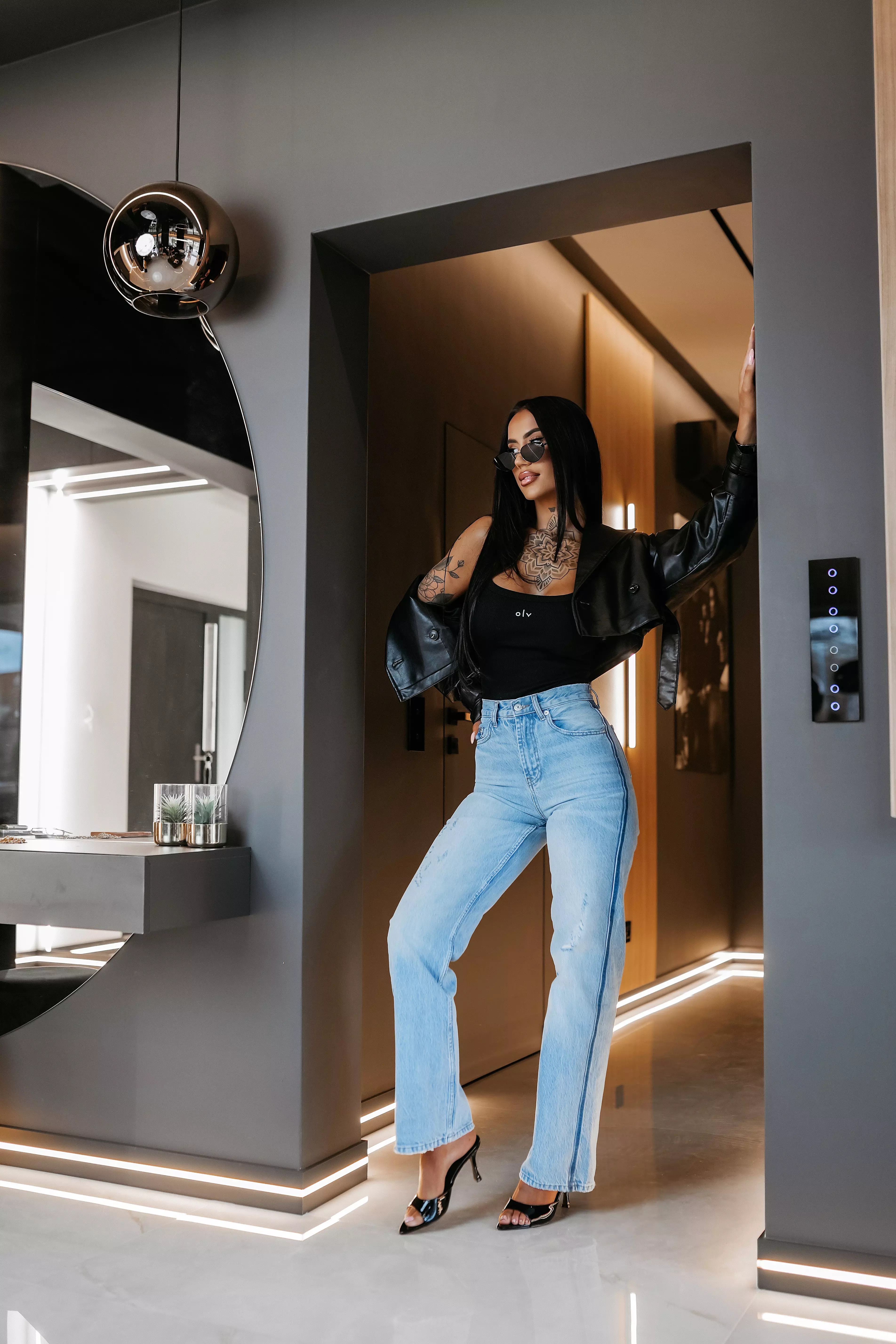 Dámské body OLAVOGA AKOPI - Black