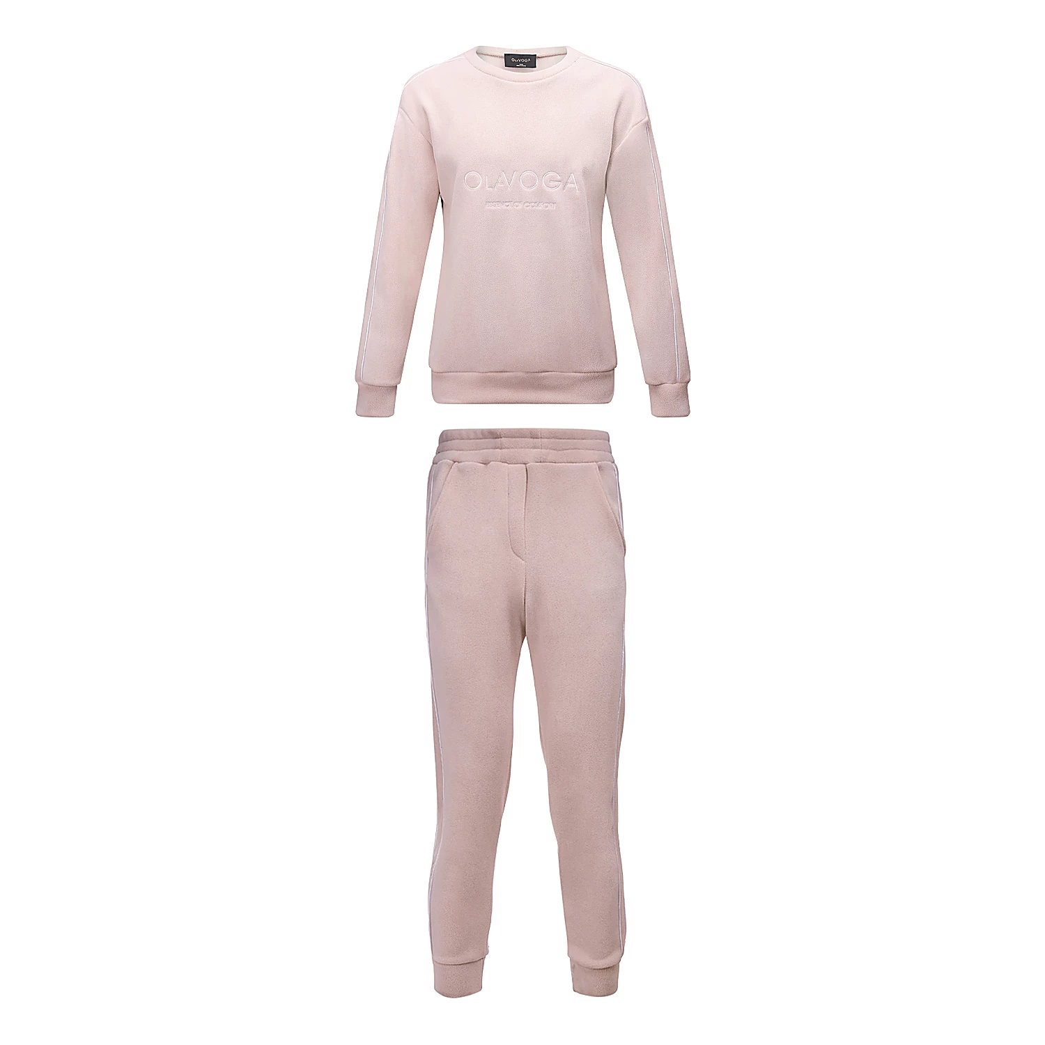 Herren-Fleece-Set OLAVOGA Herren LENTO MEN - Beige