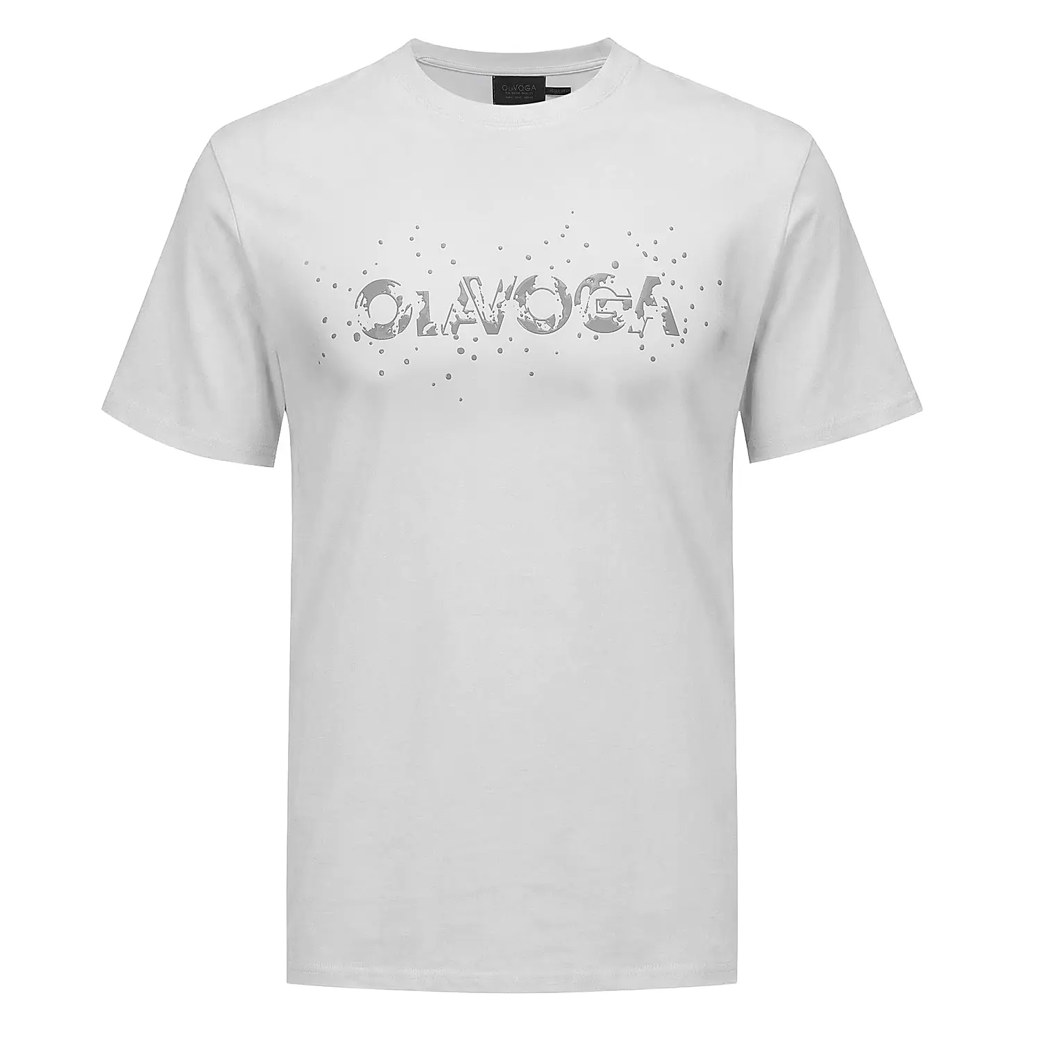 OLAVOGA Pánské tričko BIX regular fit - Ecru