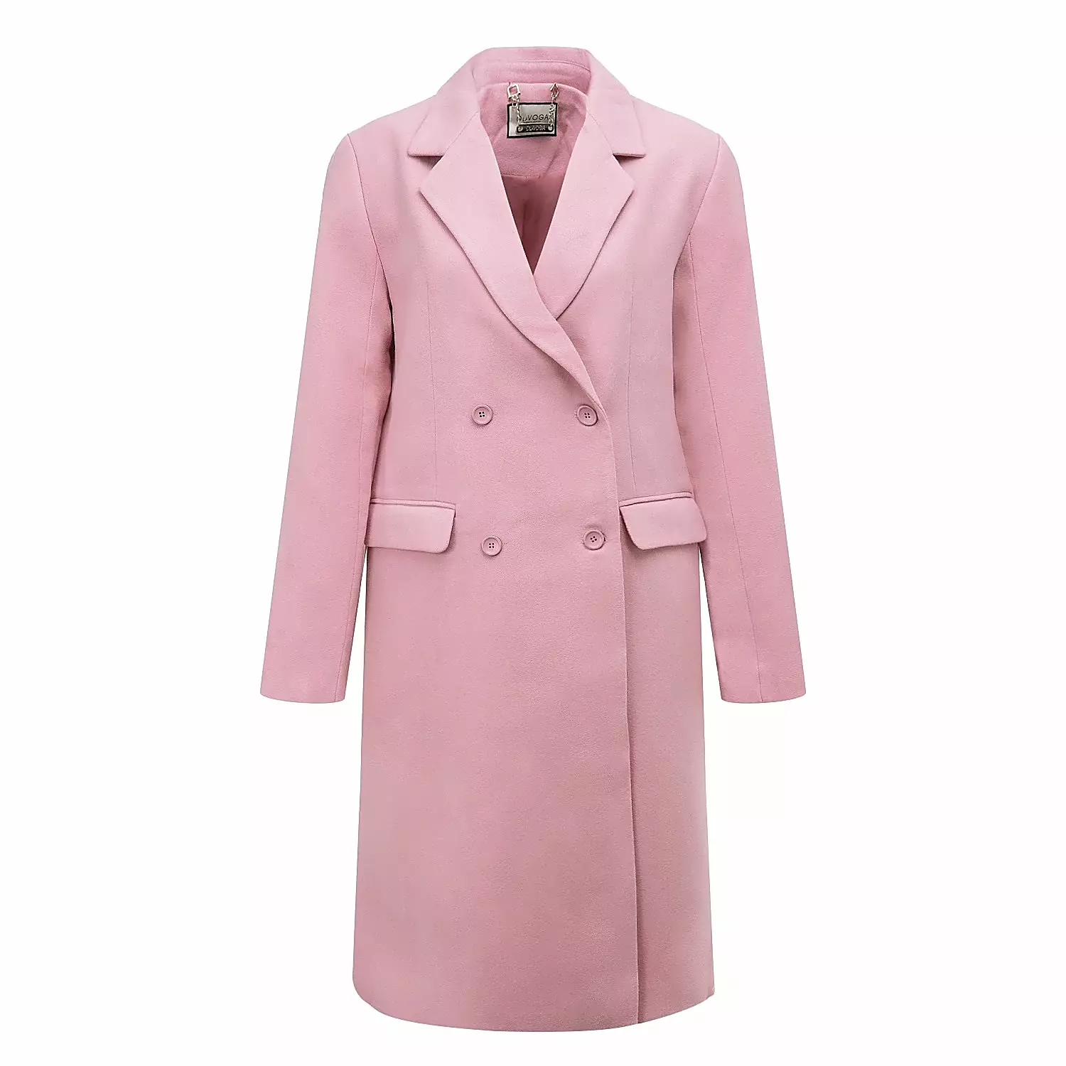 OLAVOGA FONAJ women's coat - Coral Pink