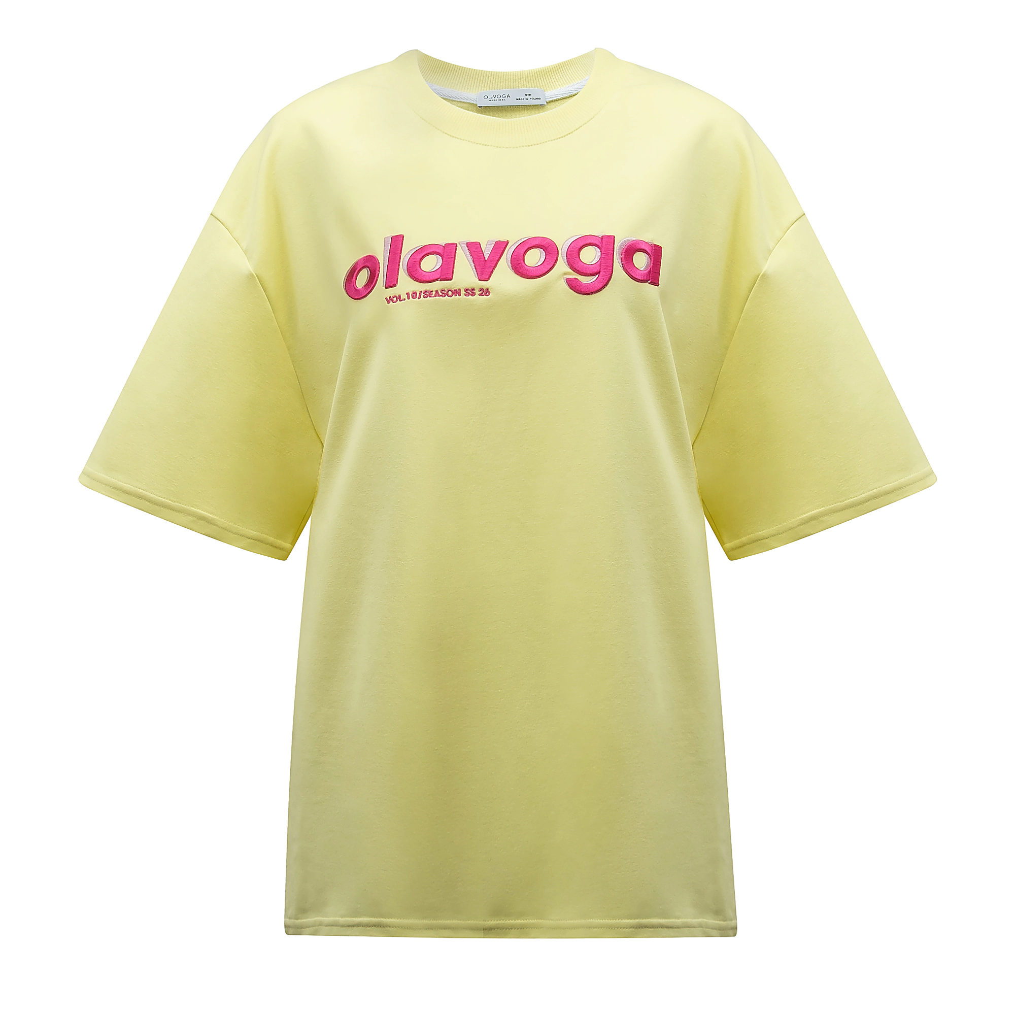 OLAVOGA NIMUE tričko oversize - žluté
