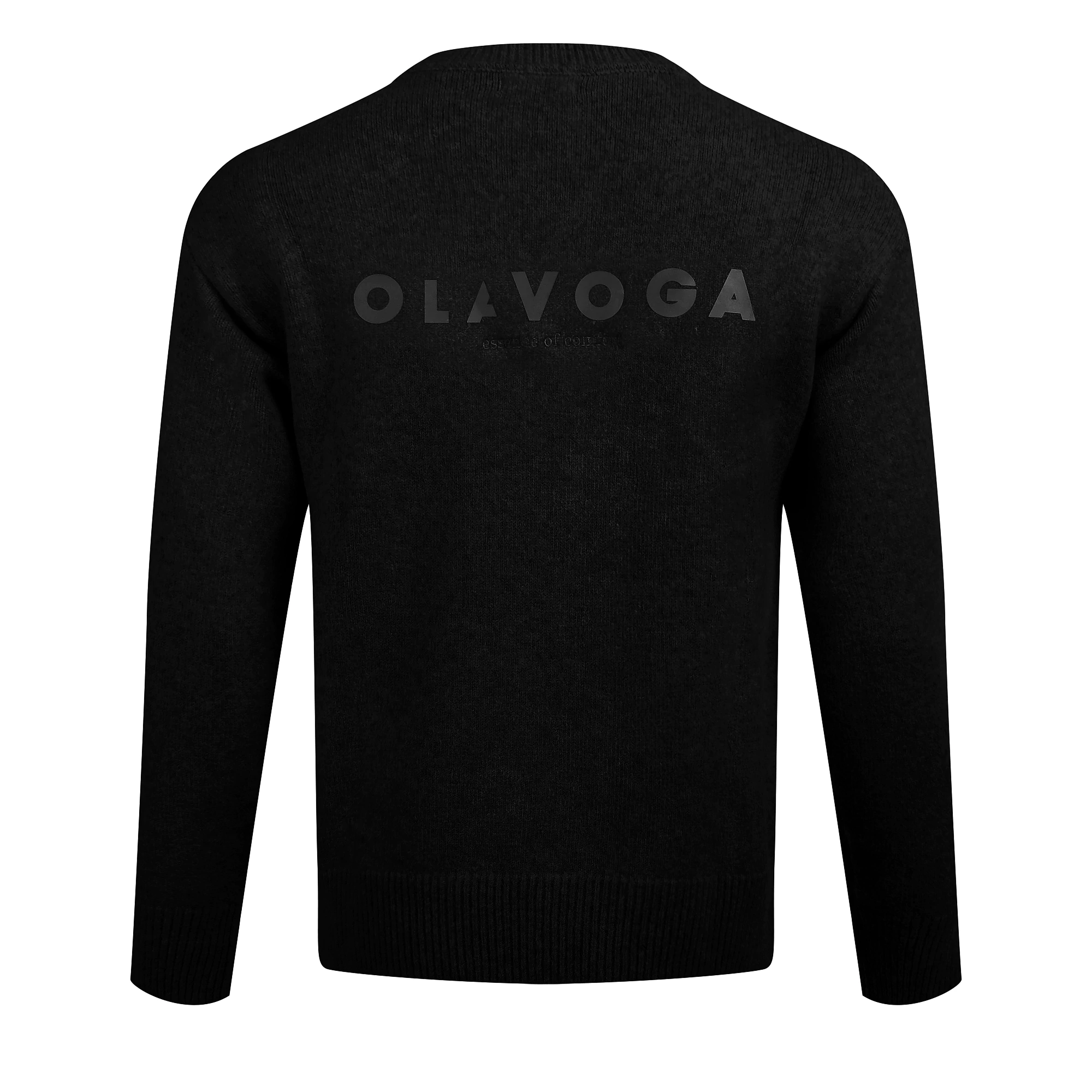 Sweter męski OLAVOGA Men CAIRO - Czarny 
